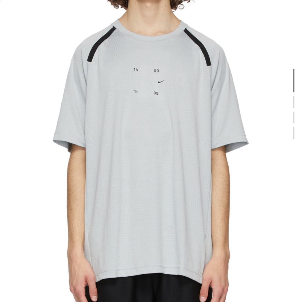 Nike Grey Sportswear Tech Pack T-Shirt